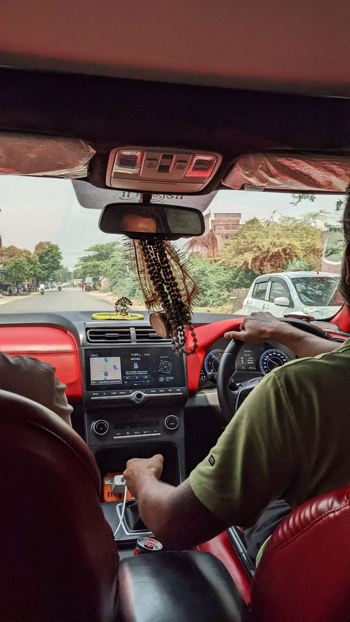 Professional driver in a commercial transport environment